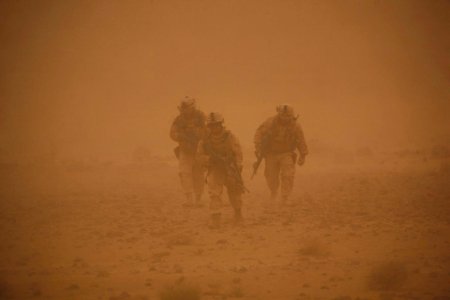 Песчаная буря афганец