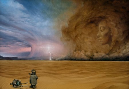 Самум песчаная буря