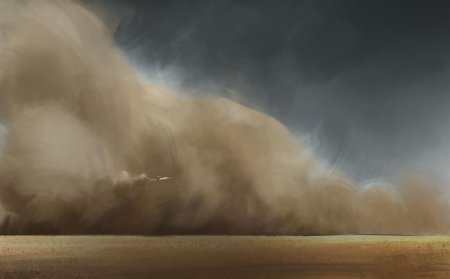 Самум песчаная буря