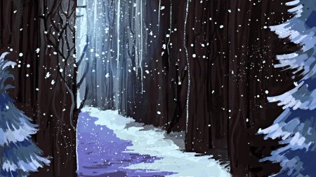 Лес сноудена undertale