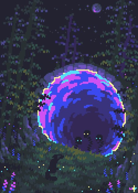 Пиксельные планеты
