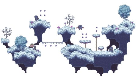 Пиксельный снег