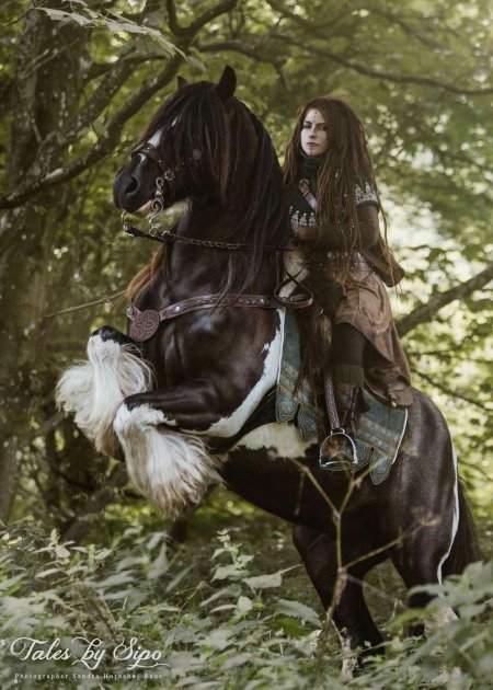 Девушка на коне