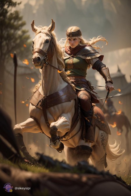 Воительница фэнтези