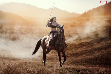 Воин на лошади