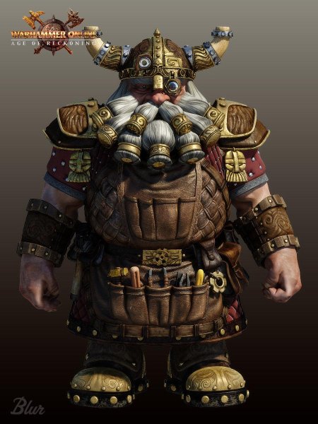 Гном инженер вархаммер фэнтези