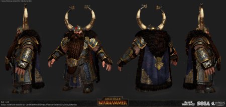 Total war warhammer дворфы