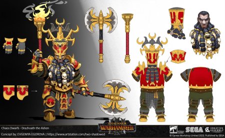 Дворфы хаоса total war warhammer
