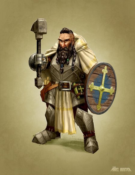 Дварф паладин днд