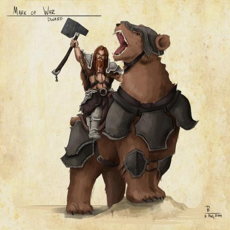 Медведь воин