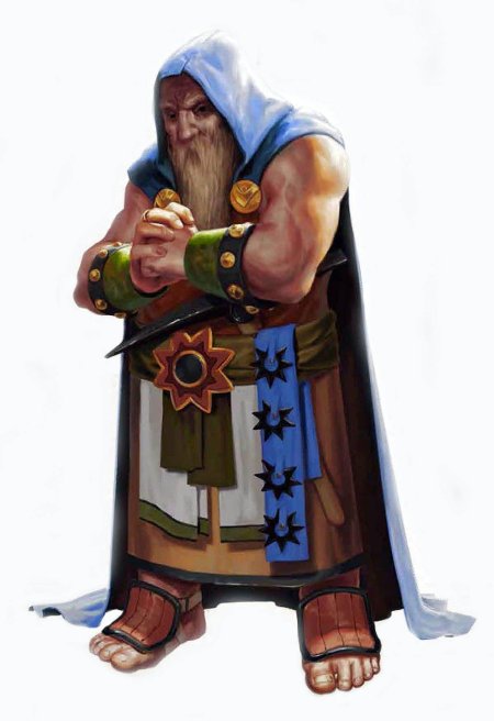 Дварф монах днд