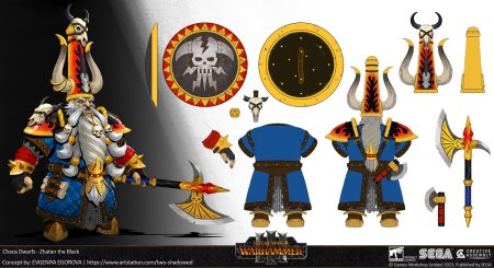 Дворфы хаоса total war warhammer