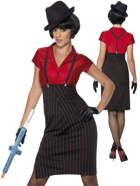 Костюмы гангстеров для женщин