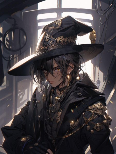 Парень аниме арт