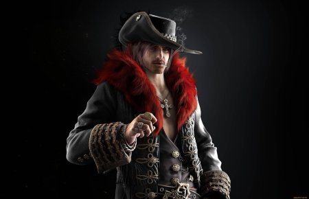 Black flag костюм капитана моргана