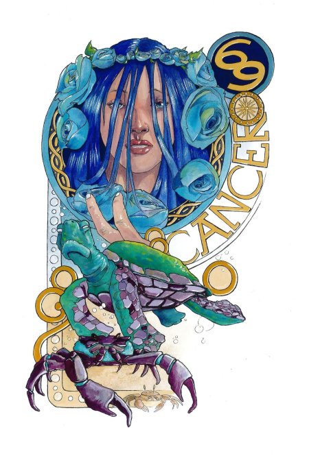 Змееносец знак зодиака арт