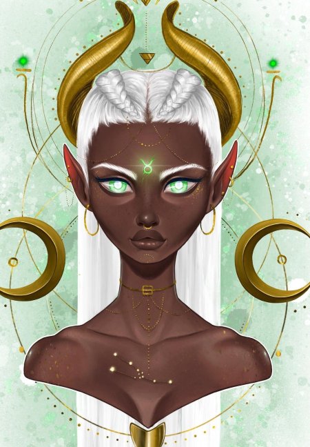 Девушка телец