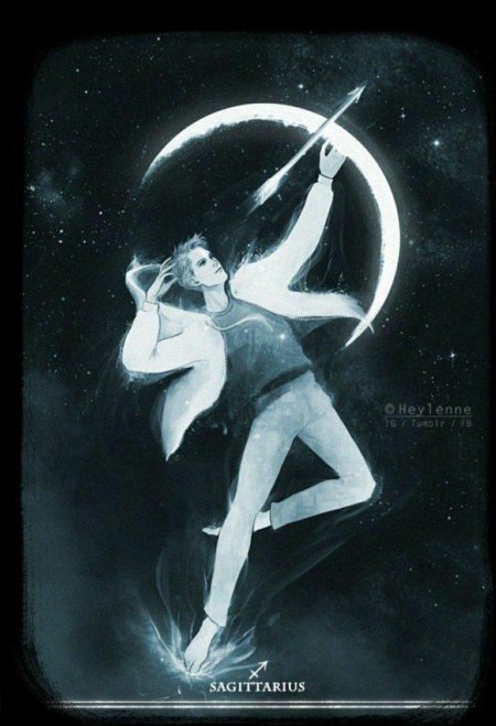 Хуманизация знака зодиака стрелец