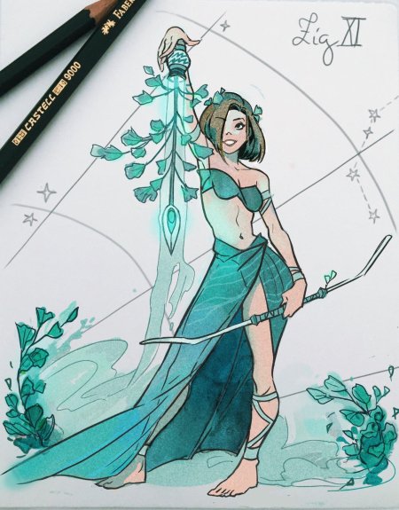 Знаки зодиака art by gabriel picolo