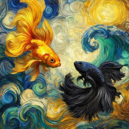 Картины с рыбами