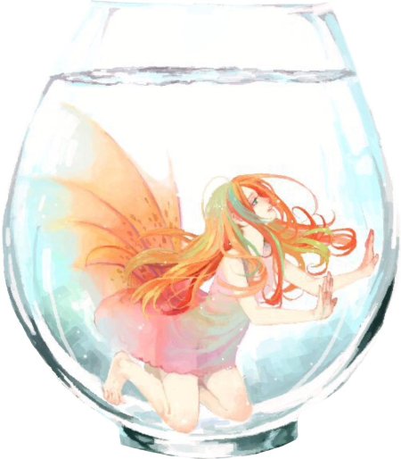 Аниме русалка