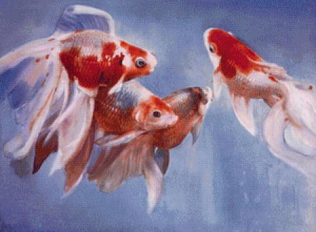 Золотая рыбка картина