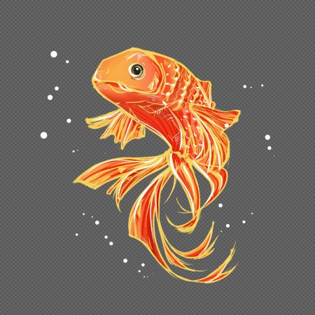 Рыба золотая рыбка