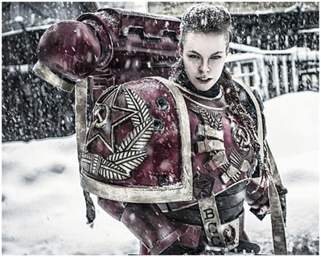 Косплей космодесантника вархаммер 40000