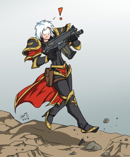 Сестра битвы вархаммер 40000