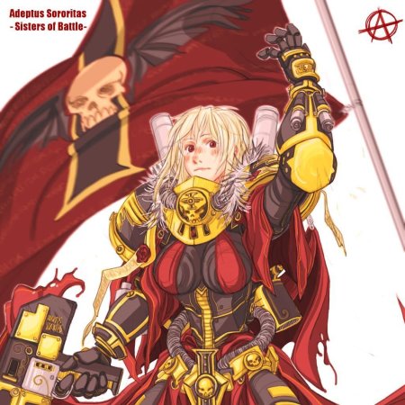 Сестра битвы вархаммер 40000