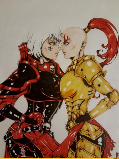 Вархаммер сестры битвы