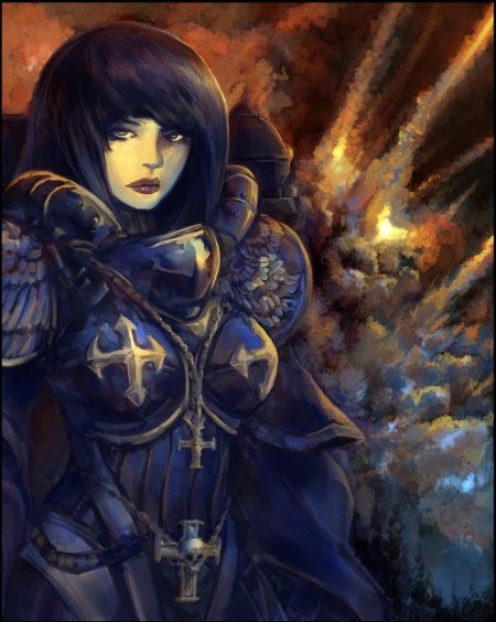 Сестра битвы вархаммер 40000