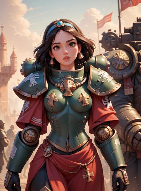 Вархаммер 40000 девушки