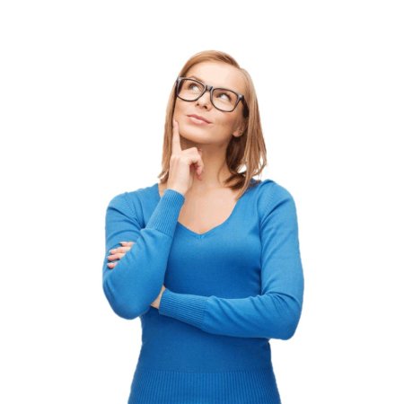 Думающая девушка