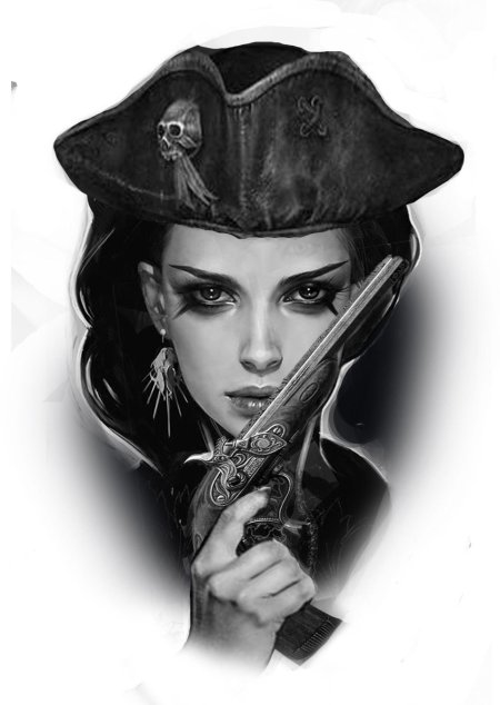 Девушка пират