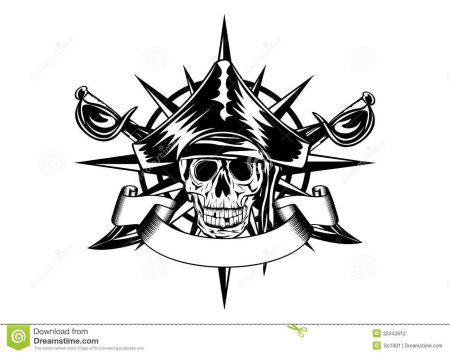 Пират эскиз