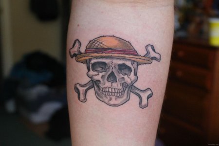 Веселый роджер тату