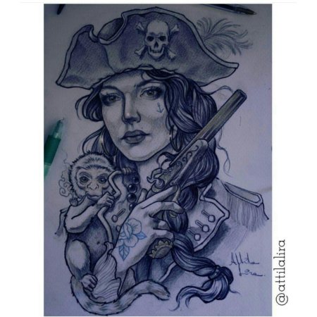 Татуировка пират