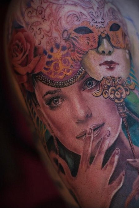 Тату в стиле реализм