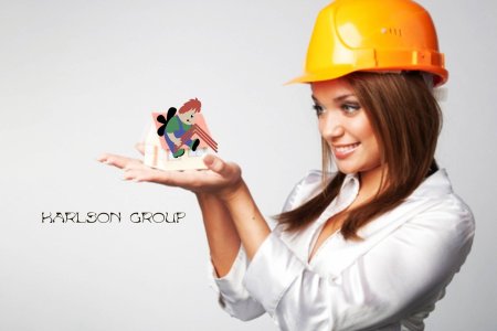 Строитель девушка