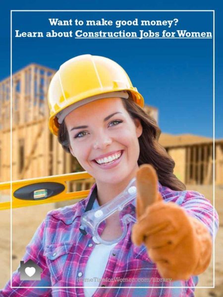 Девушка строитель