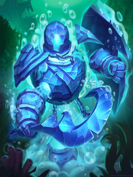 Ледяной элементаль днд