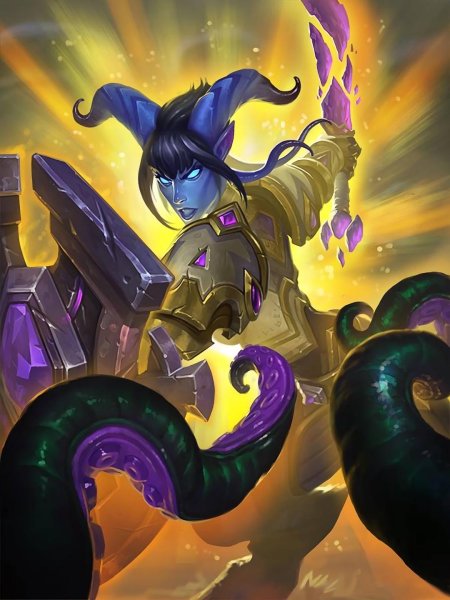 Самоотверженная героиня hearthstone