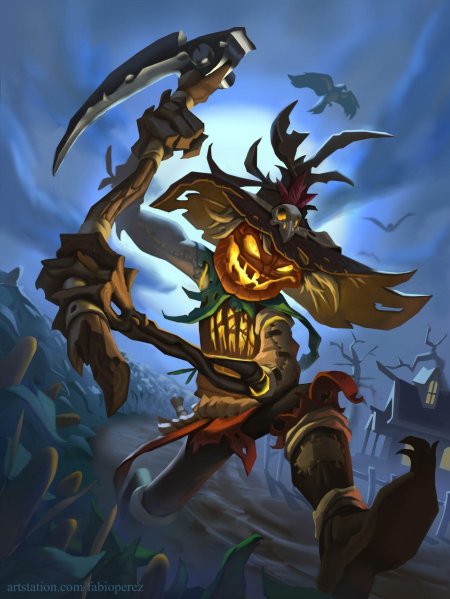 Пугало хэллоуин