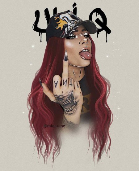 Иллюстрации девушек