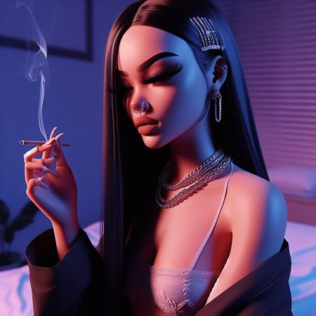 Брюнетка девушка