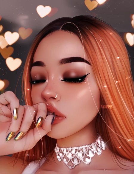 Девушка портрет