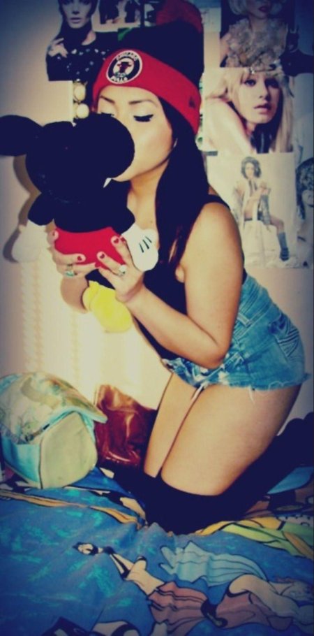 Микки маус девушка