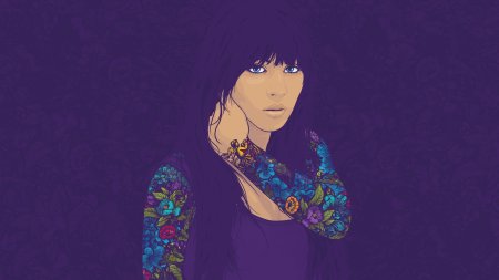 Красивые рисунки девушек