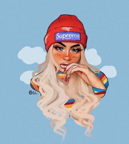 Рисунки девушек